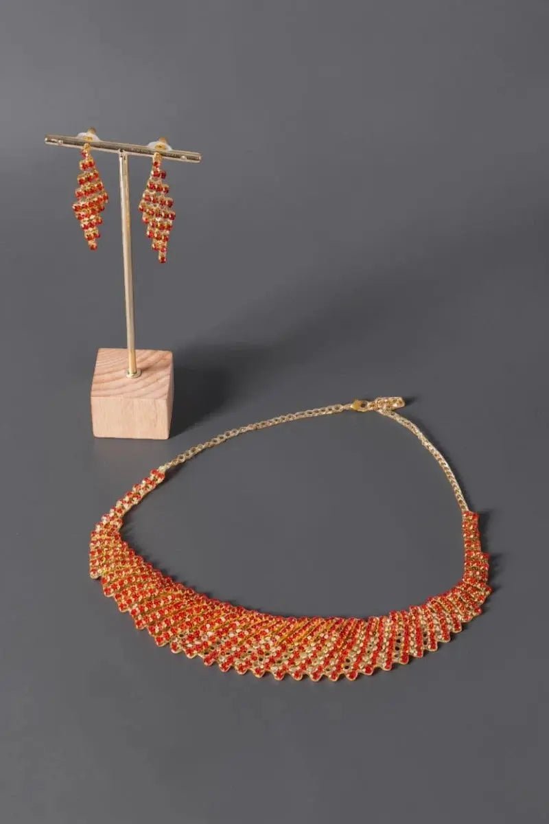Parure dial collier w twanek 7mer w doré
