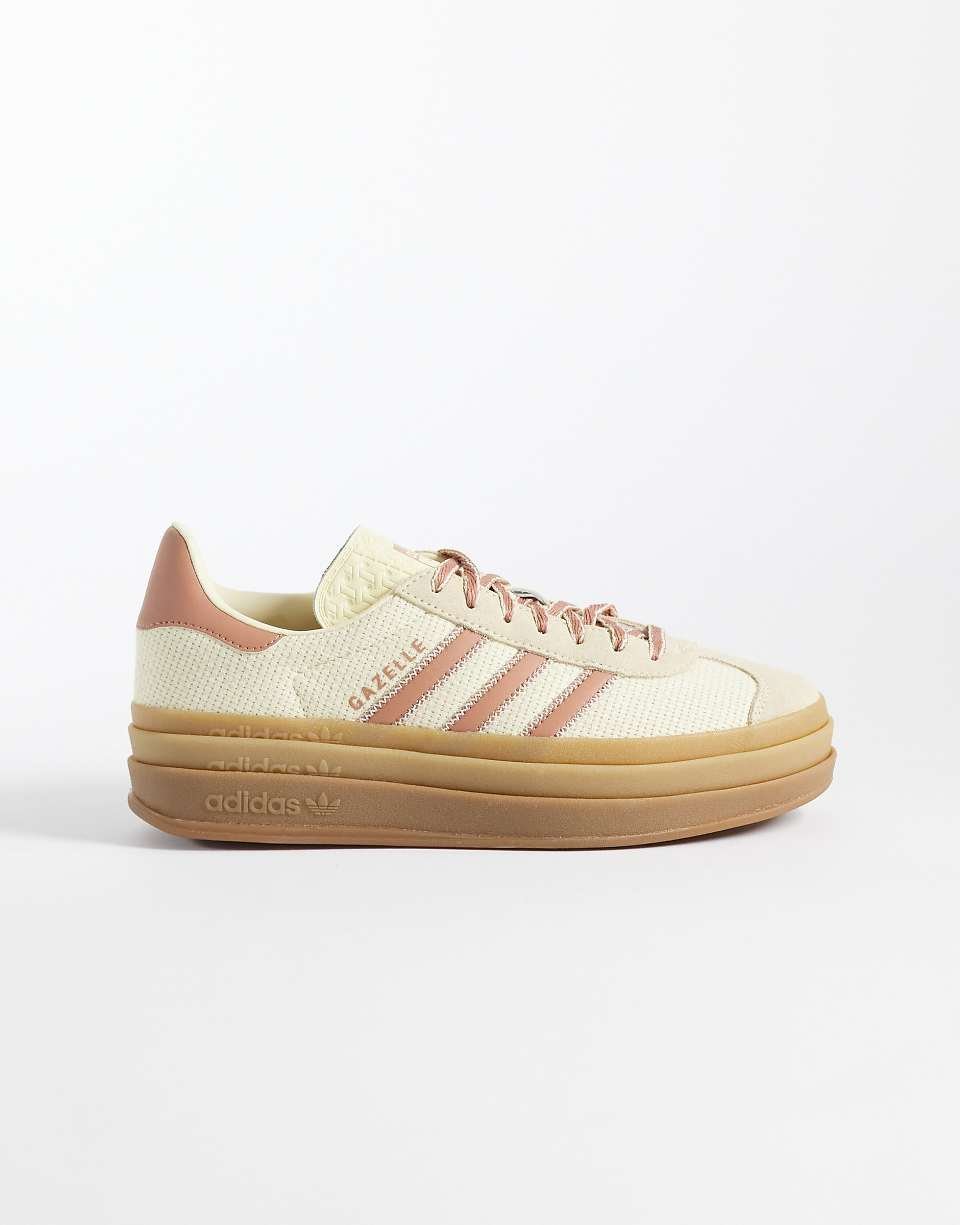 Gazelle Bold trainers in cream and pink