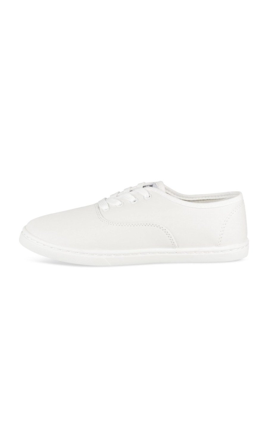 Tennis en toile tout blanc