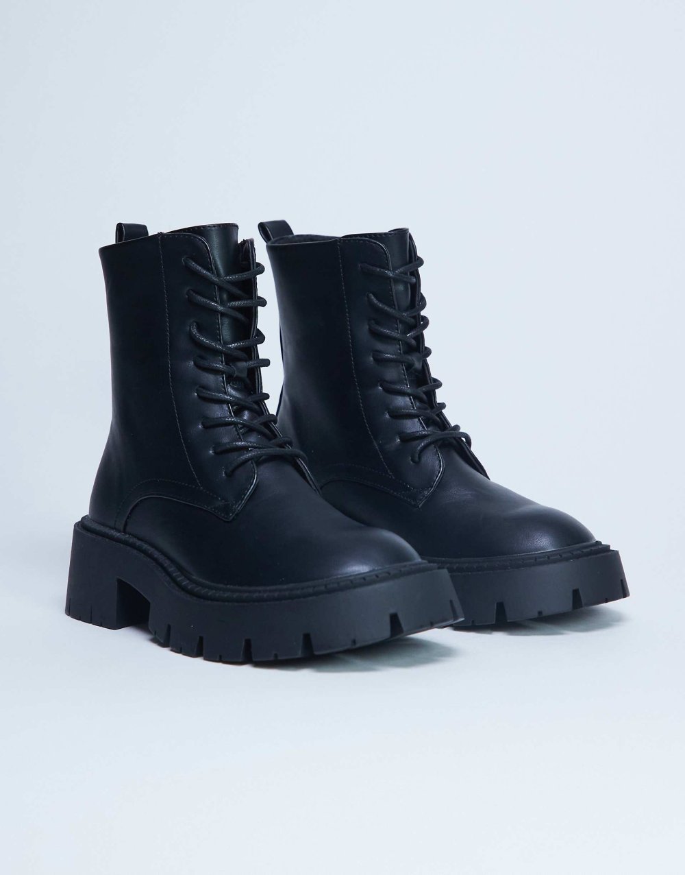 Bottes chunky b lacets k7lin