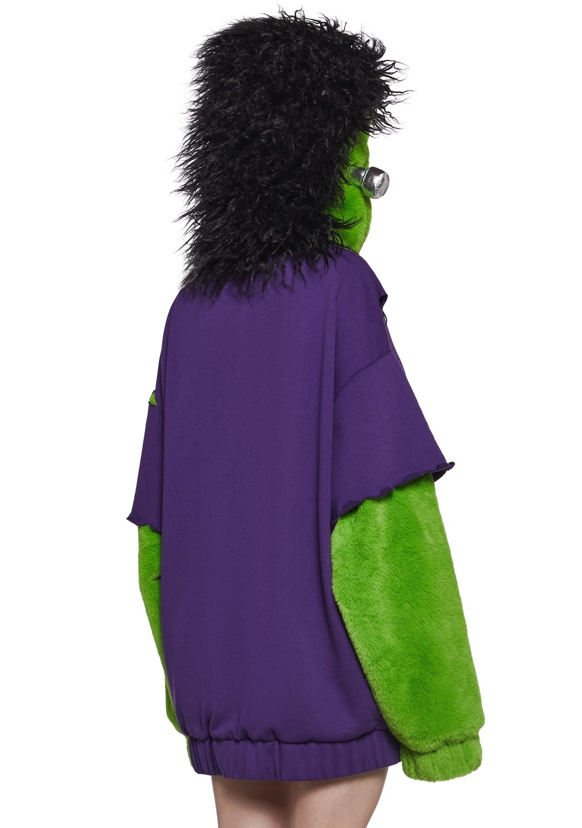 Frankenstein monster oversized hoodie costume