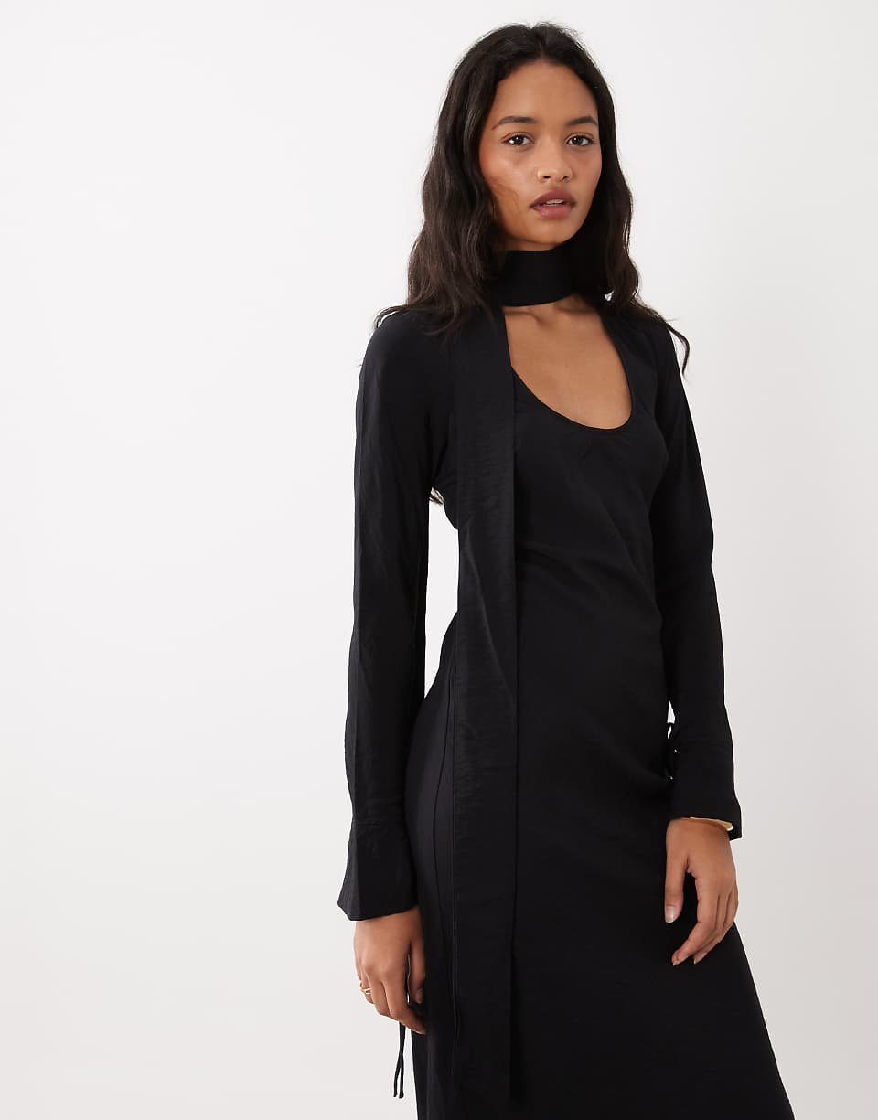Robe twila tissu technique m3a foulard