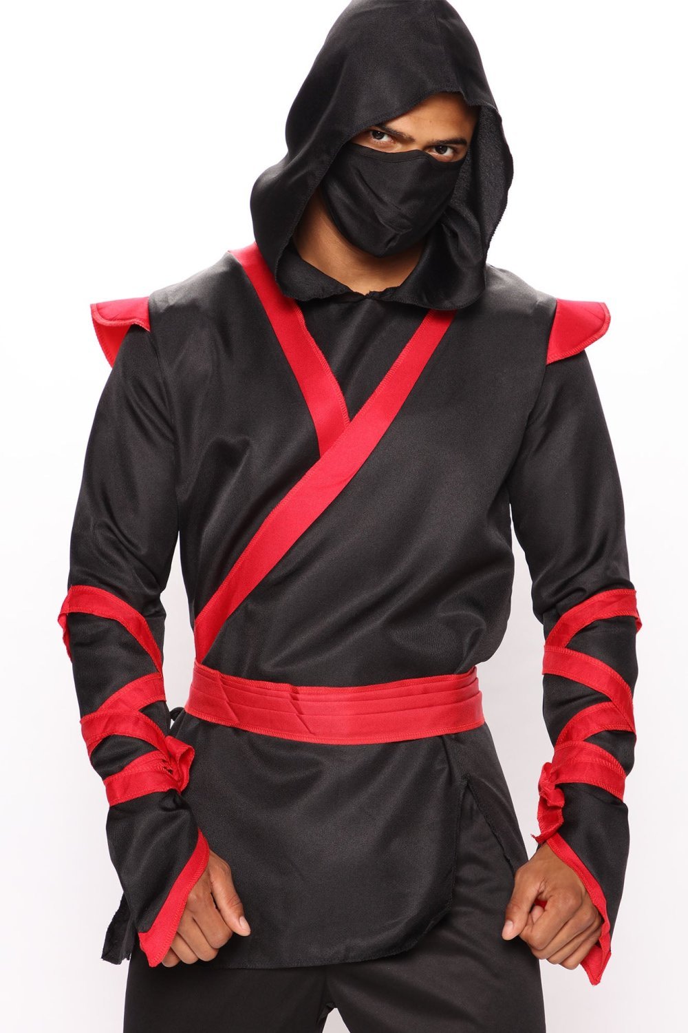 Déguisement dyal ninja k7el w 7mer b capuche