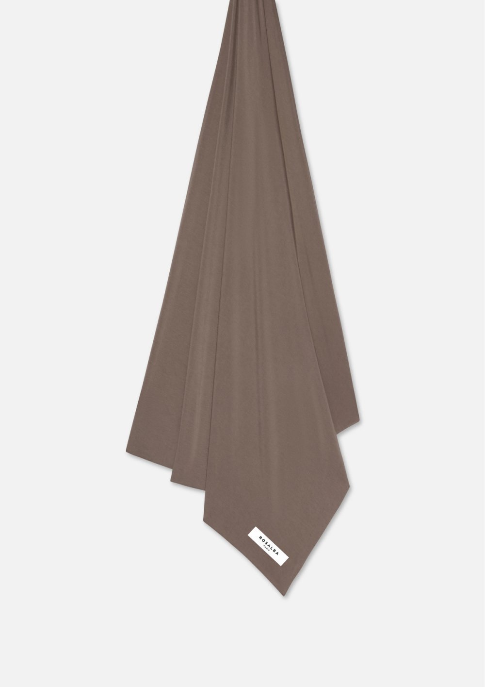 Bamboo jersey hijab - Taupe