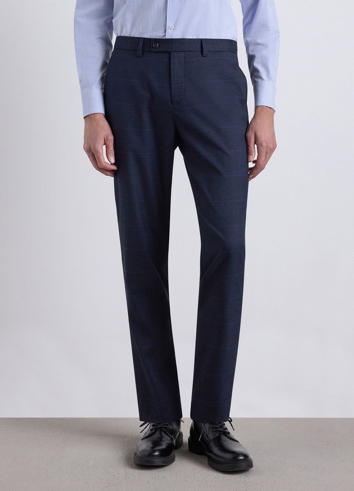 Smart checked trousers