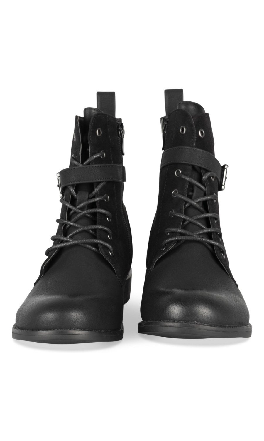 Bottines b lacets w bride k7lin