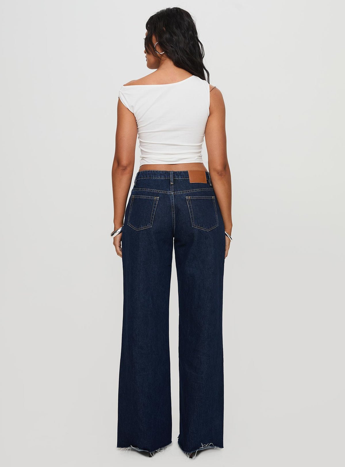 Jean droit taille basse - Petite