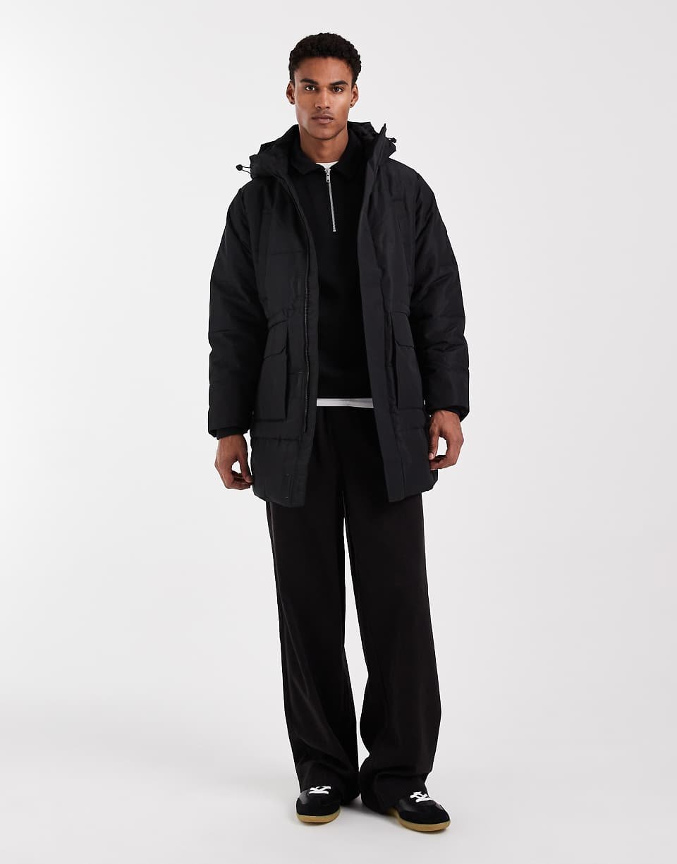 Parka rembourrée - Noir