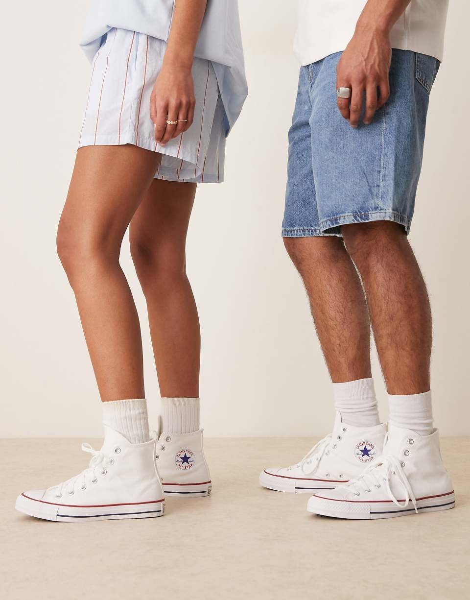 Baskets Chuck Taylor All Star Hi blanches