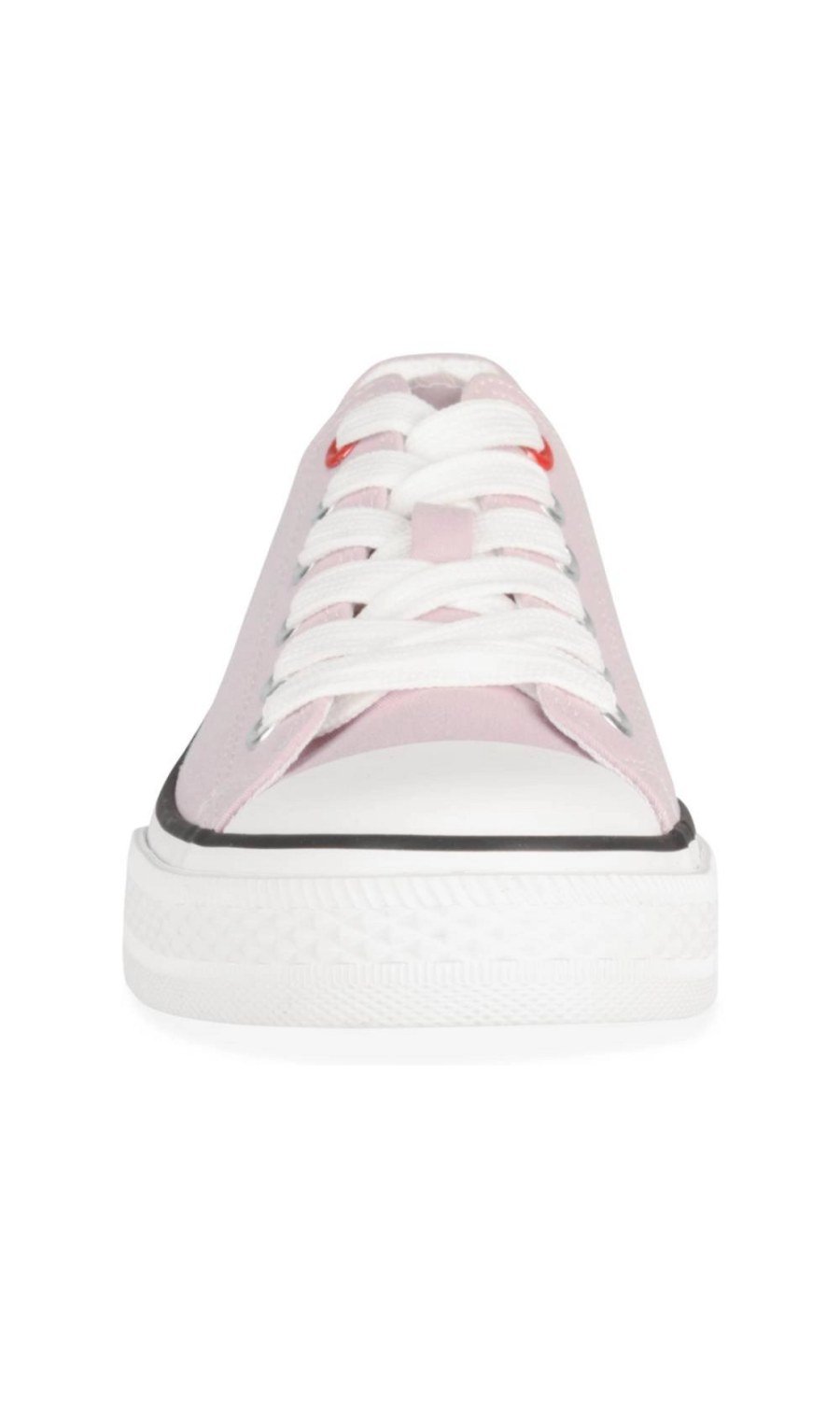Baskets b toile khet 7mer wardi