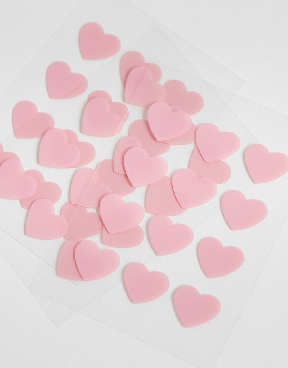 Heart-shaped blemish patches x 36