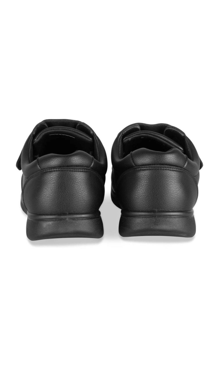 Chaussures de ville à scratch noires