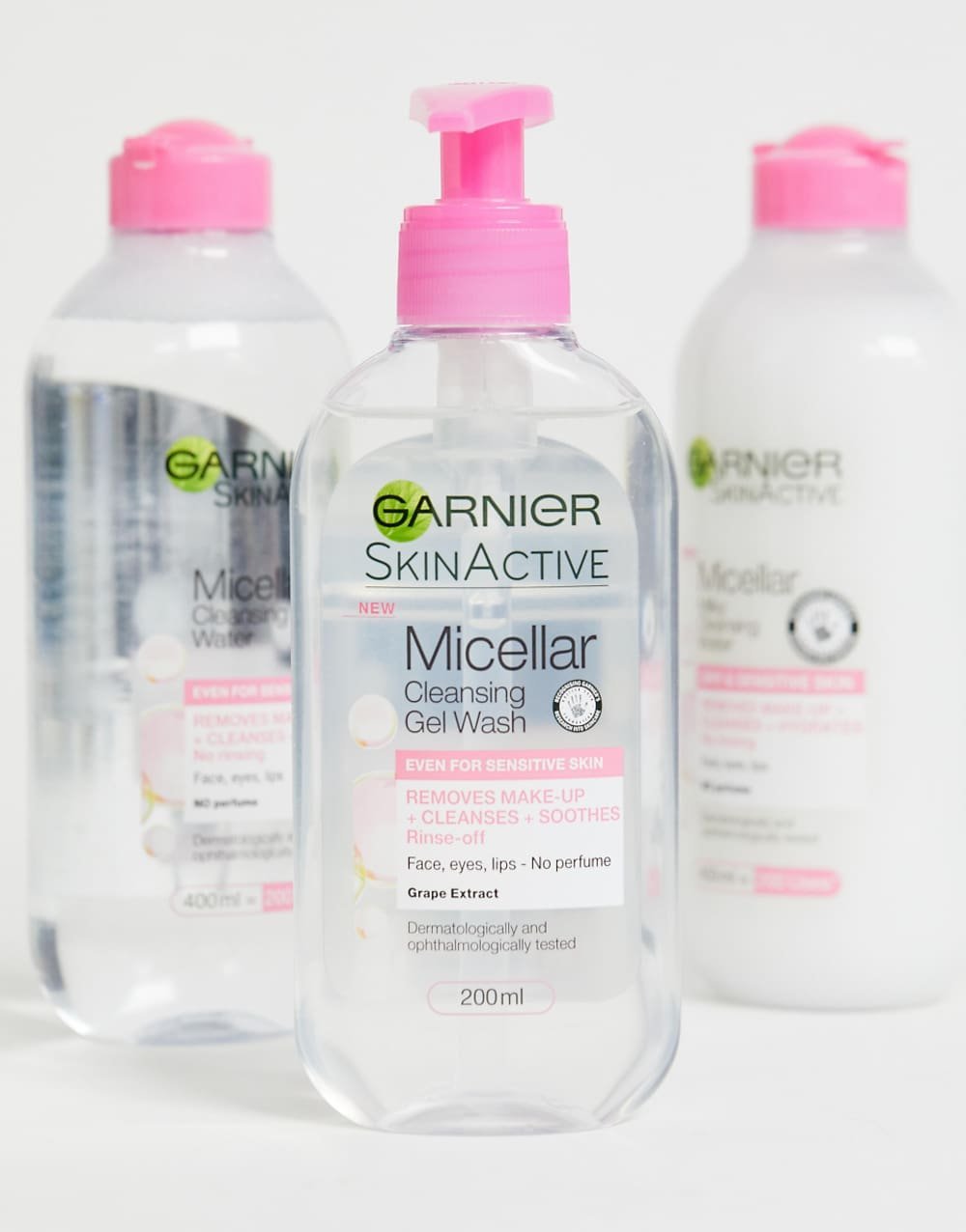 Gel nettoyant micellaire peaux sensibles - 200 ml