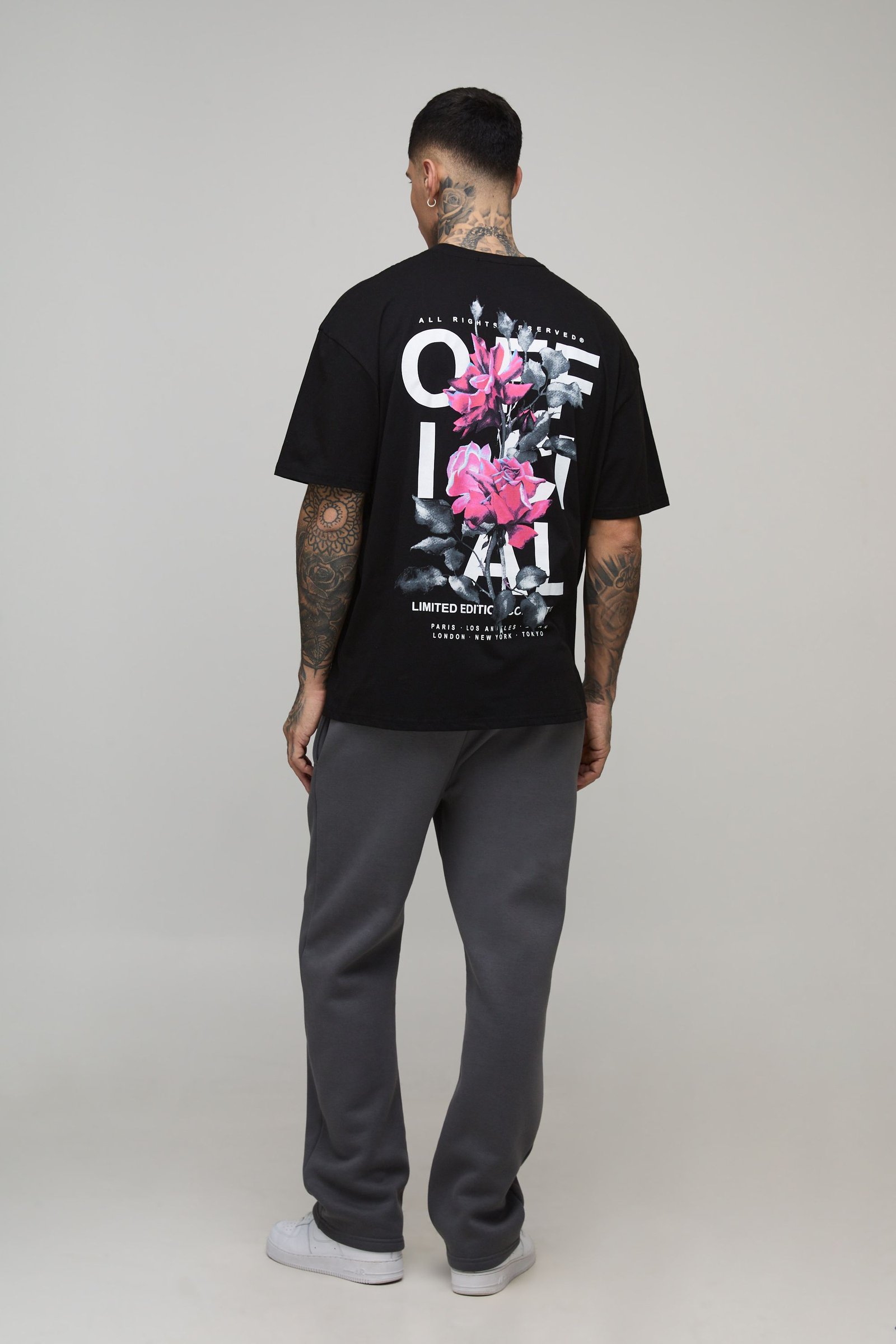 T-shirt Official oversize b imprimé ward - Tall