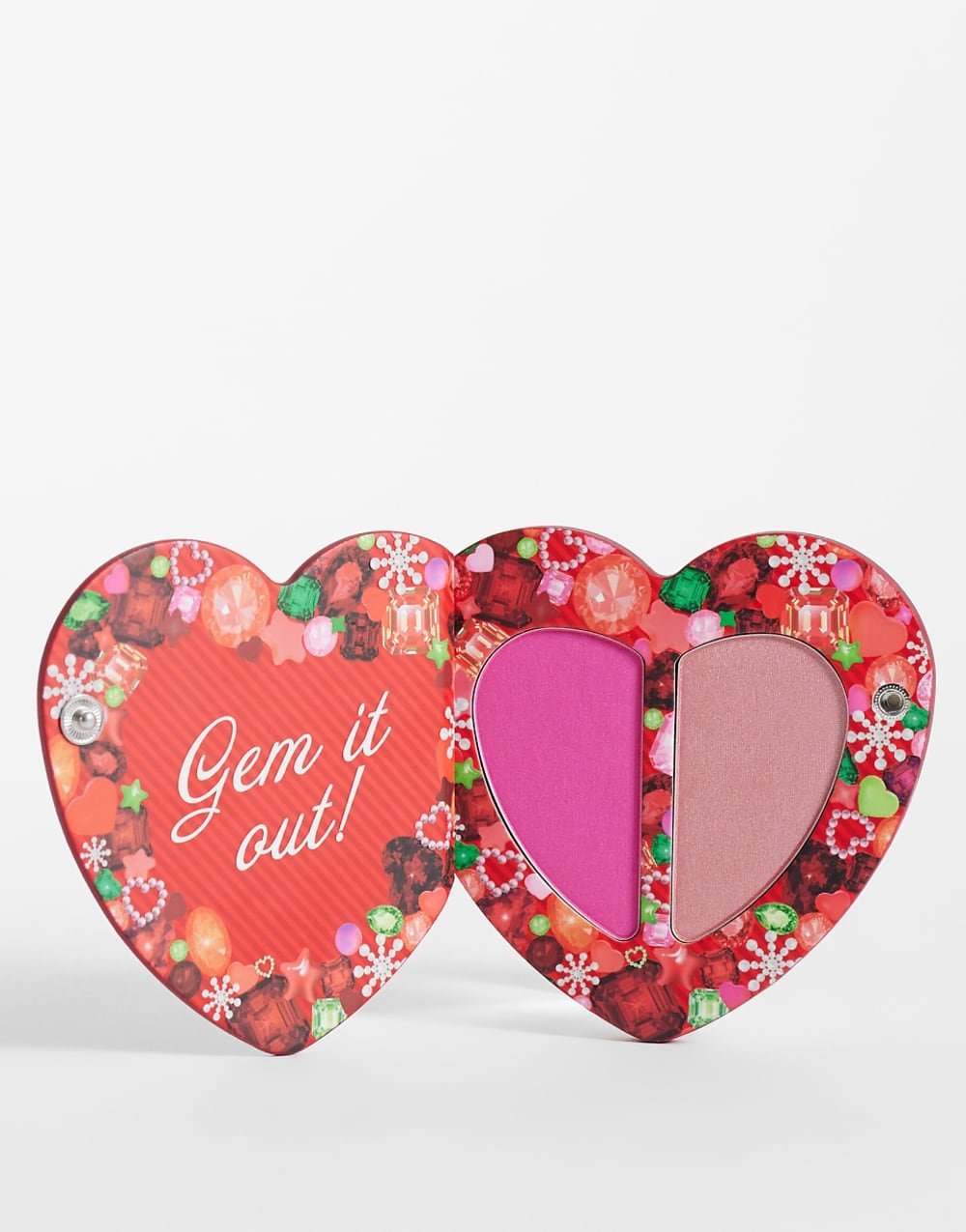 Blush and highlighter palette - Pink Gem & Topaz