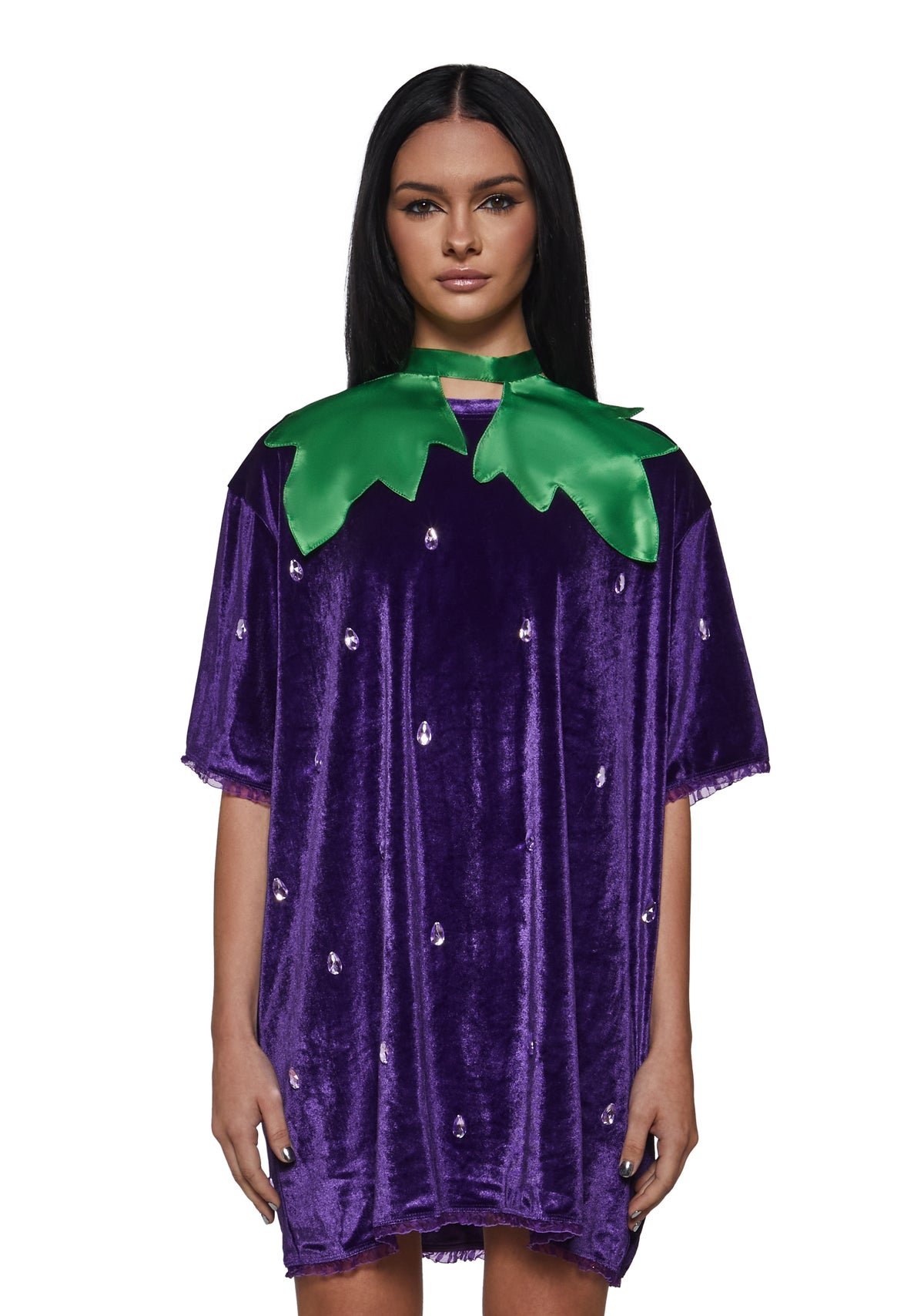 Déguisement de raisin violet