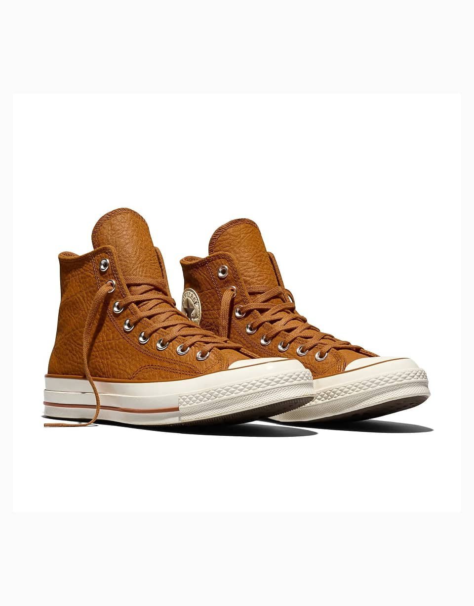 حذاء رياضي Chuck 70 من الشامواه بلون الصدأ