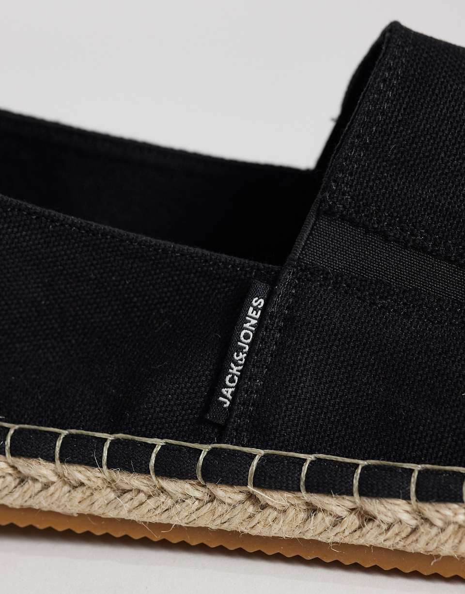 Sandales style espadrilles - Noir