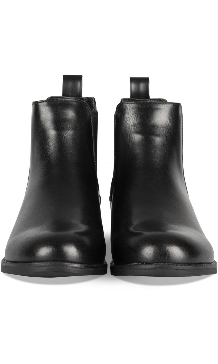 Bottines Chelsea liseré argenté noires