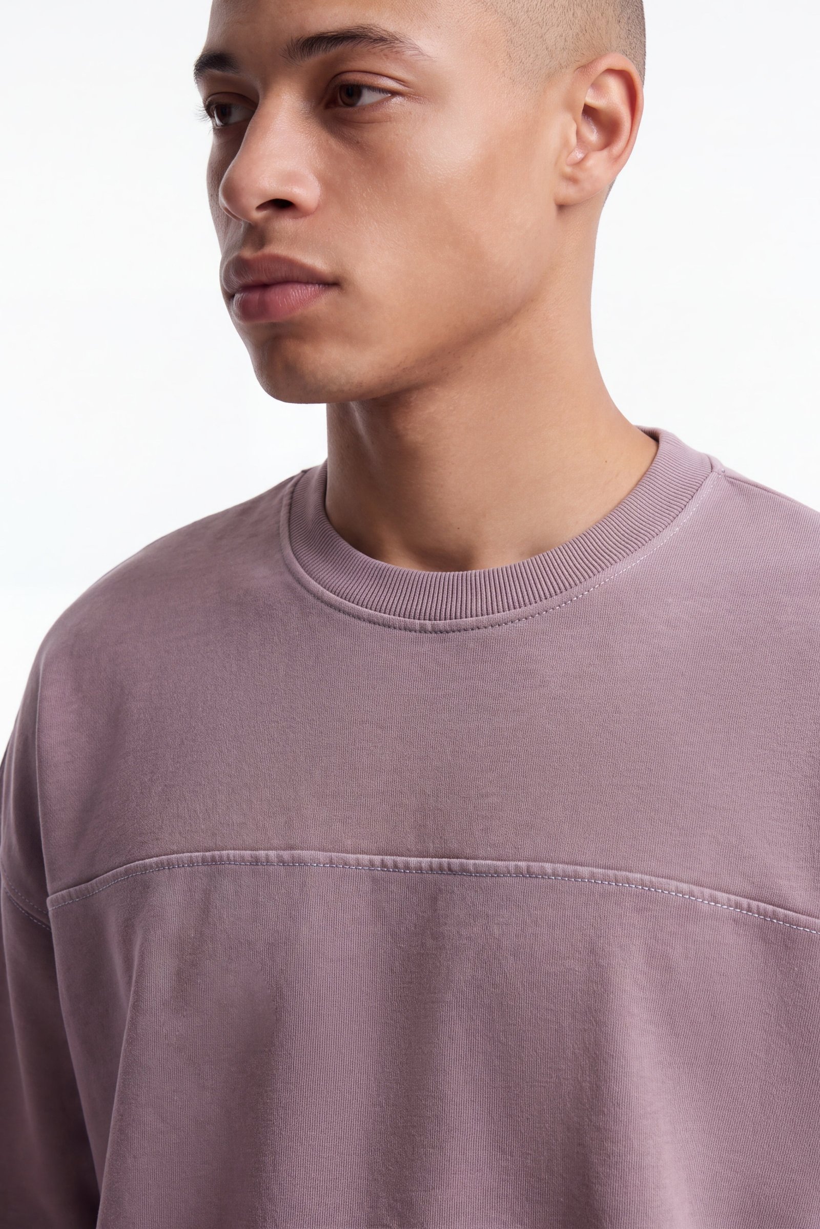 T-shirt oversize délavé b khyata b loun akhor