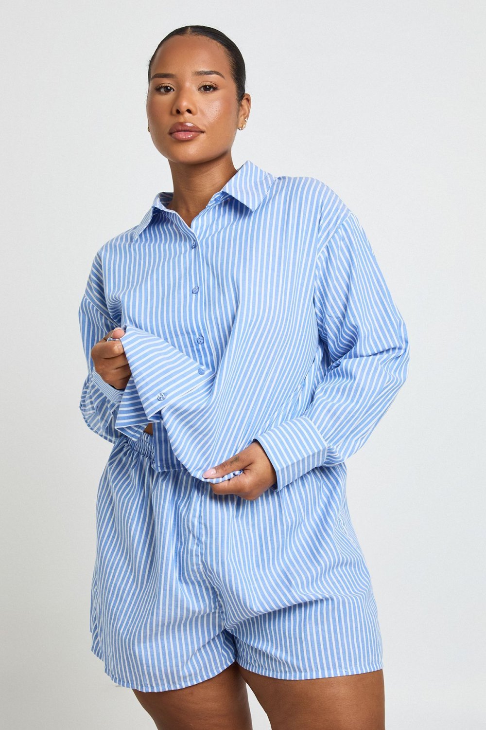 Short de pyjama en coton - Grande taille