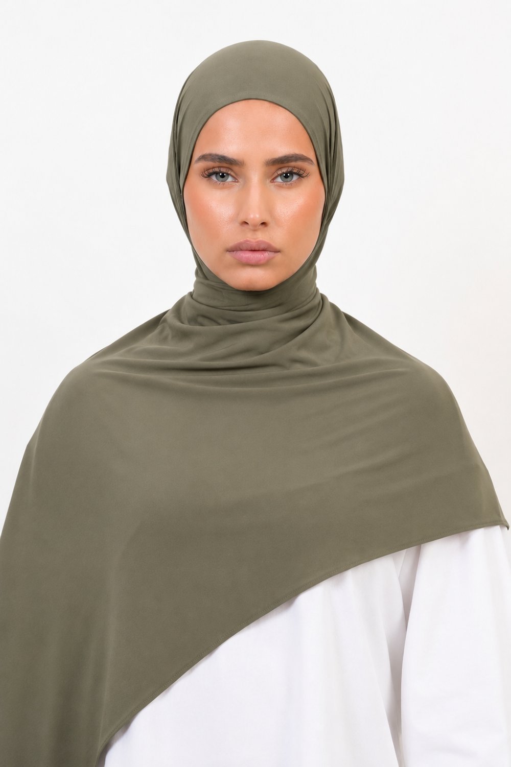 Modal hijab - Khaki