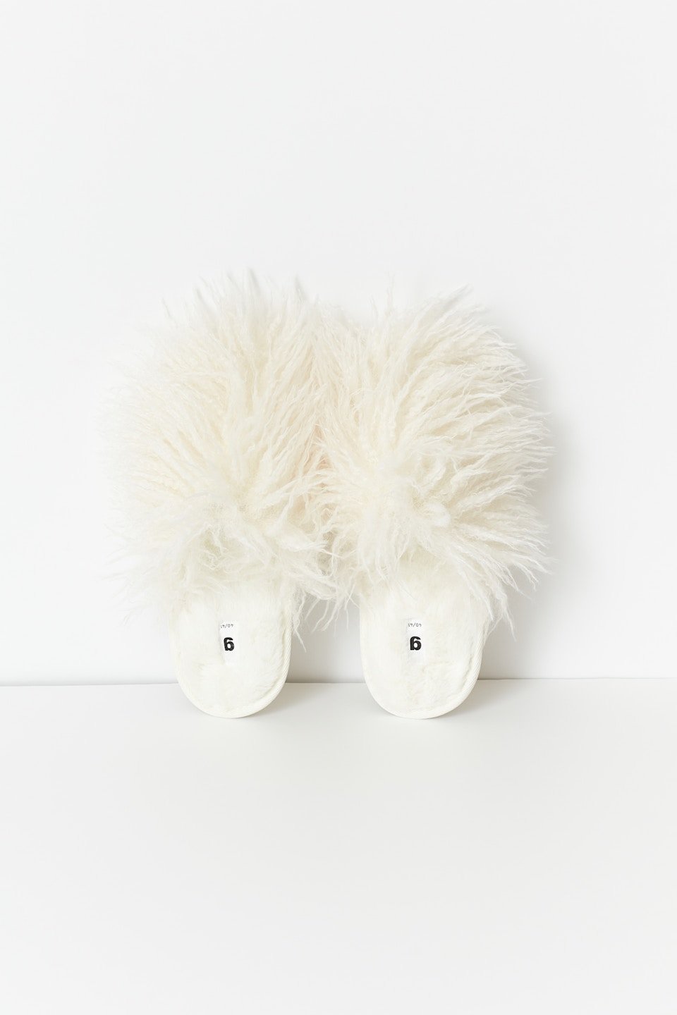 Chaussons moelleux en fausse fourrure