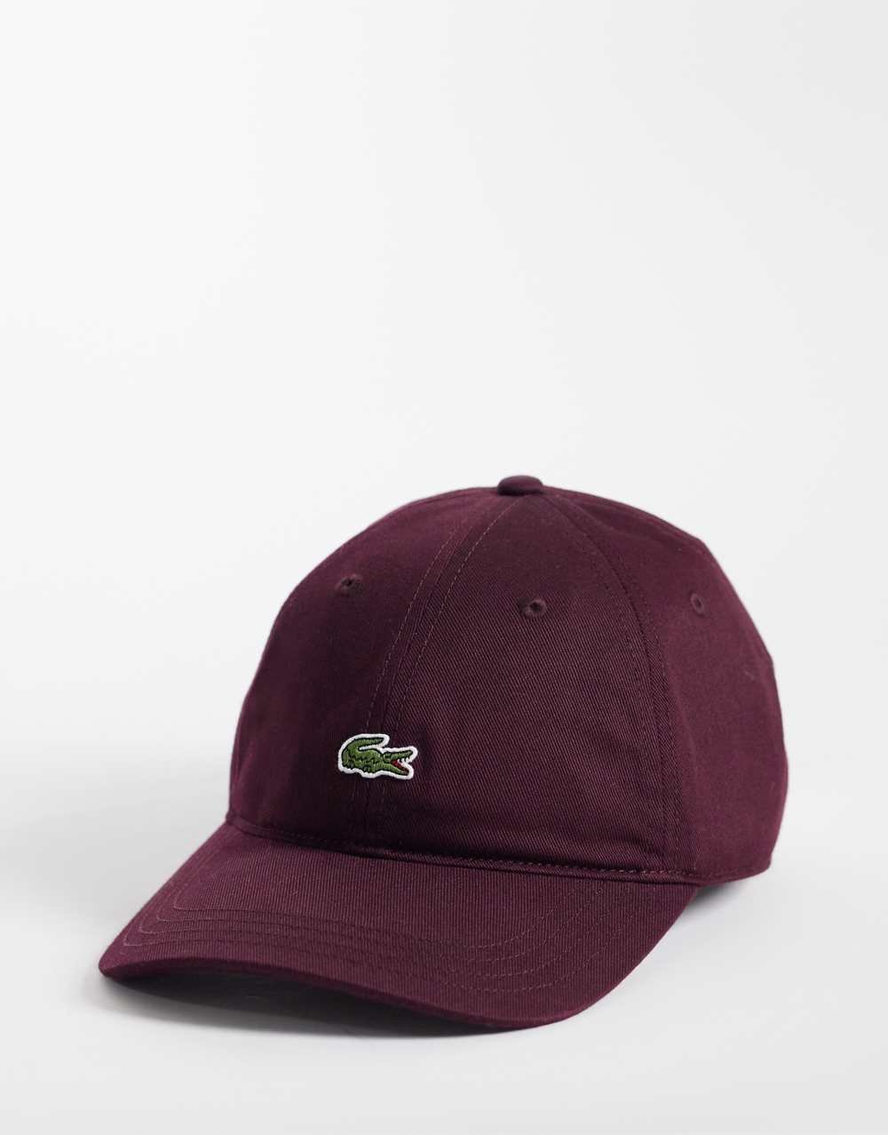 Logo cap in burgundy