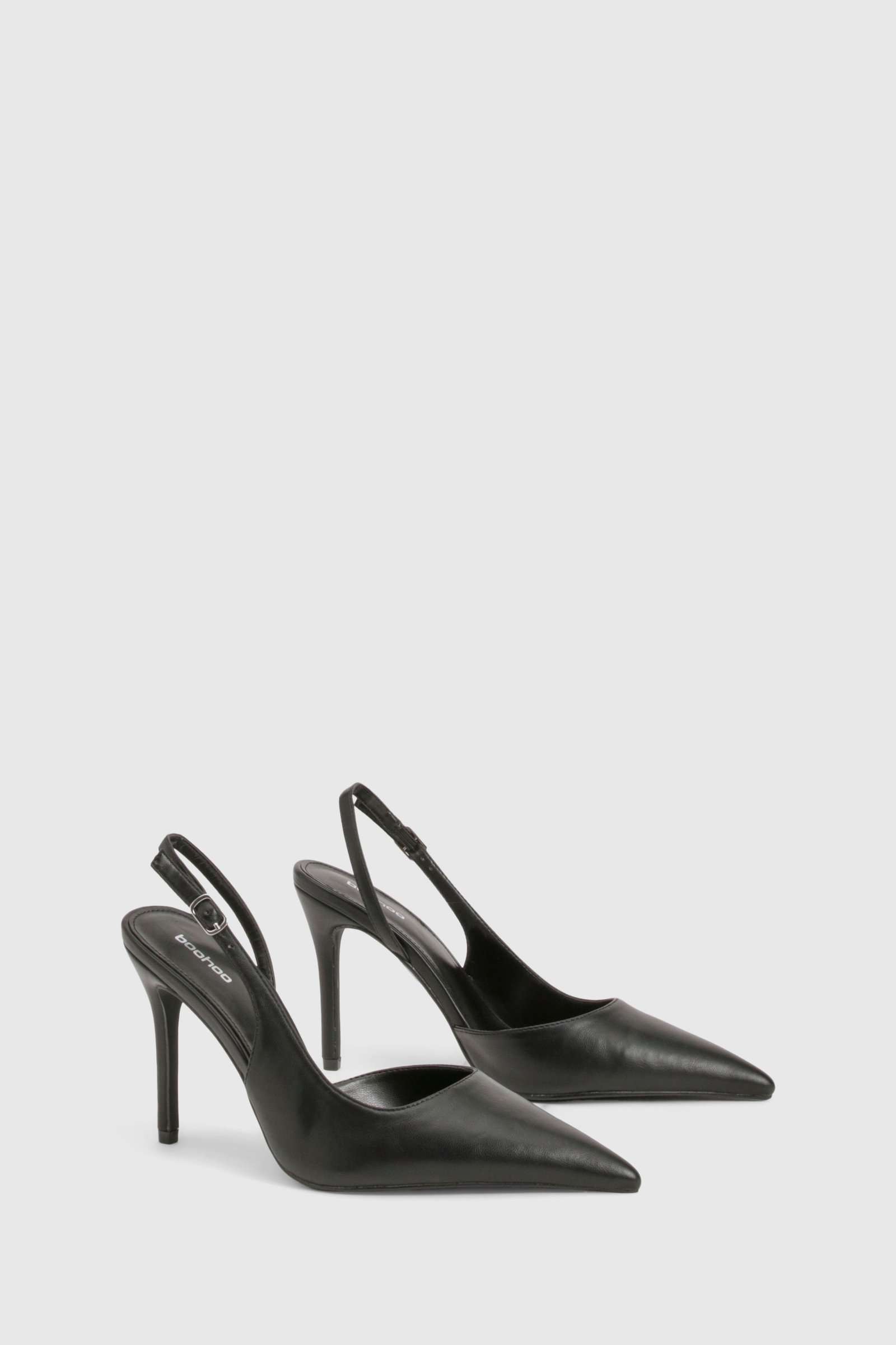 Escarpins b talon 3ali w bride men lor