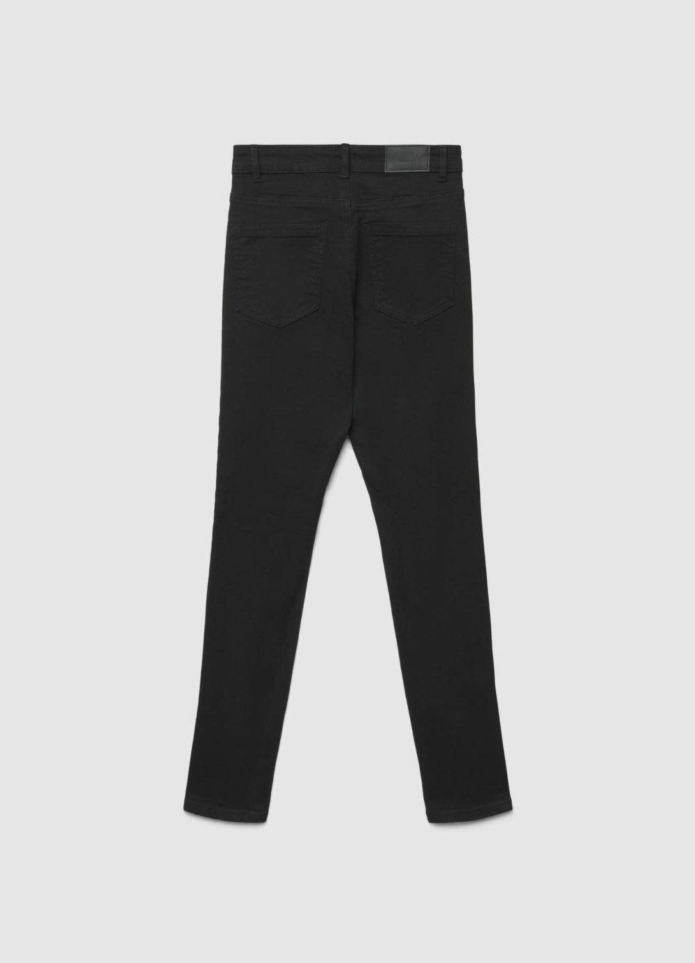 Jean skinny taille mi-haute noir