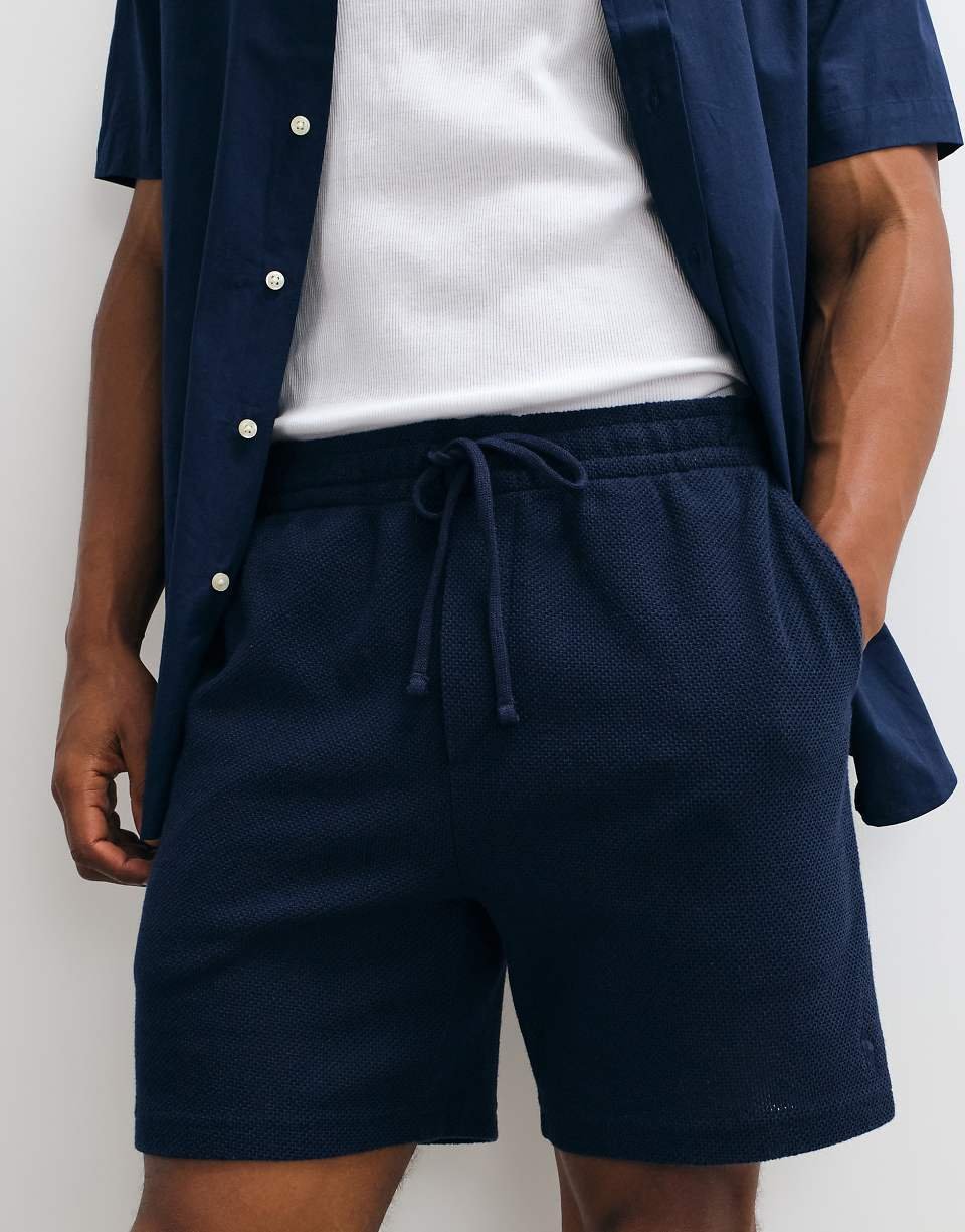 Short oversize bleu marine