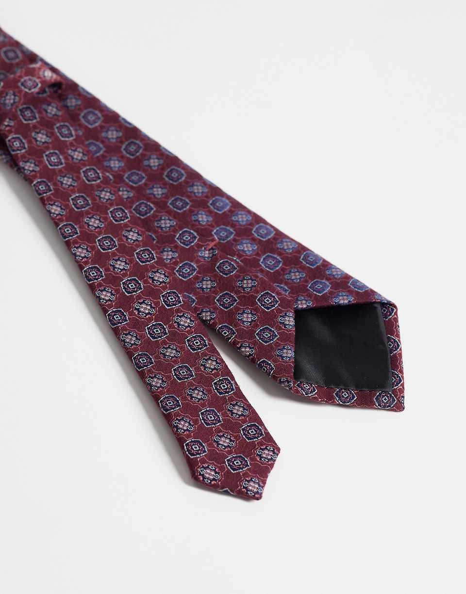 Cravate b motif vintage - Qahwi