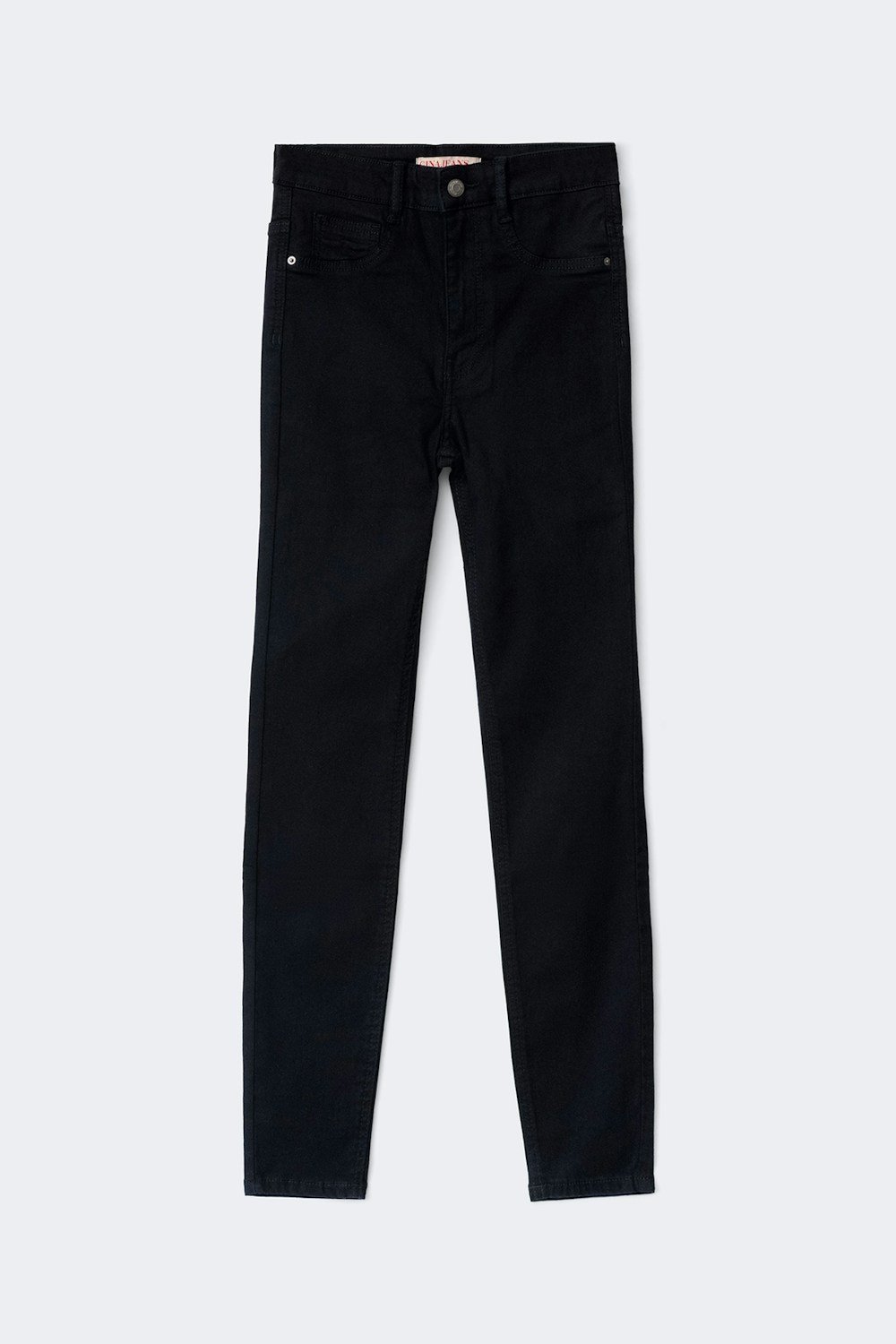 Jean skinny taille haute noir
