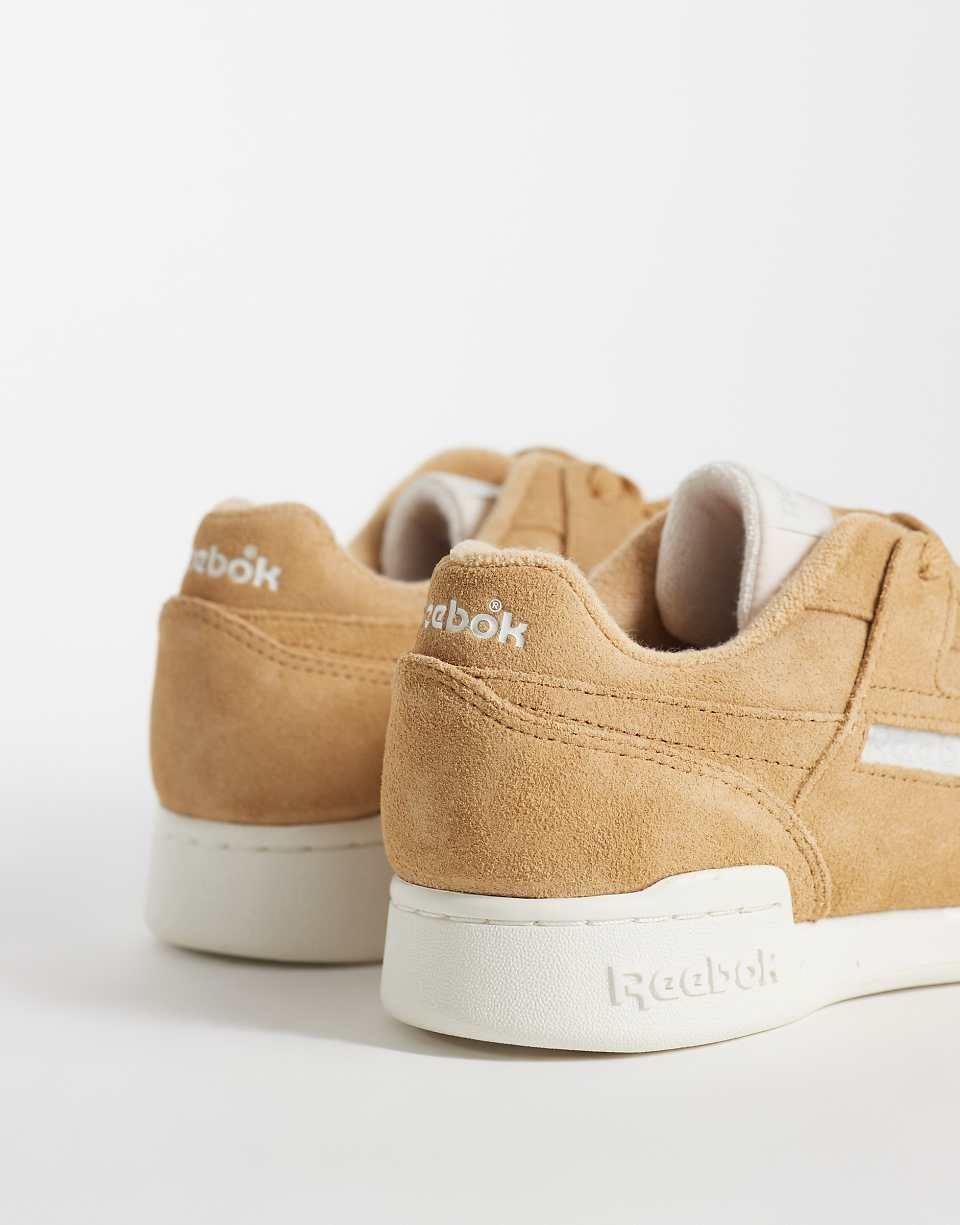 Workout Plus trainers in tan