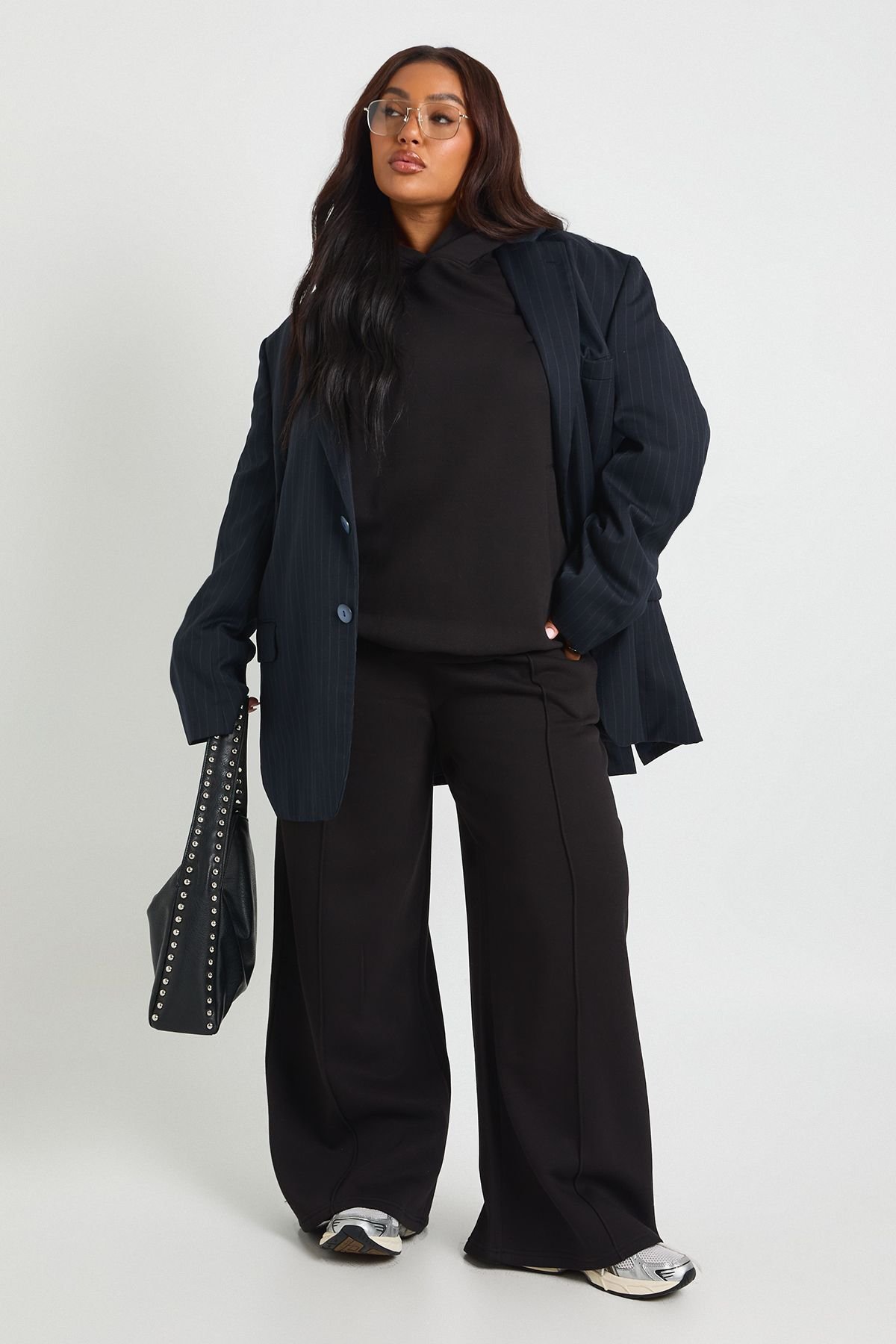 Sweat à capuche oversize basic - Grande taille