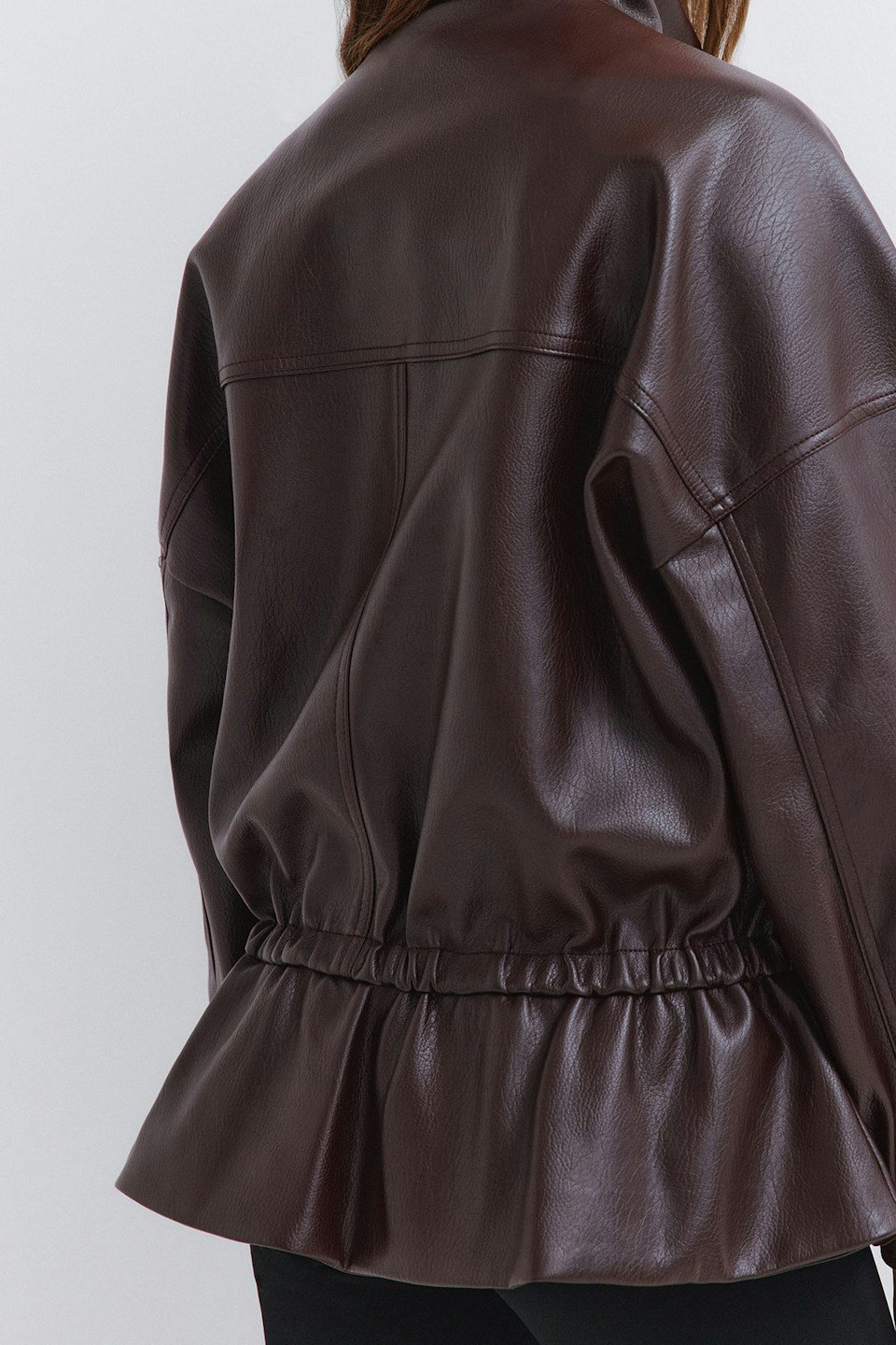 Veste simili cuir b frills