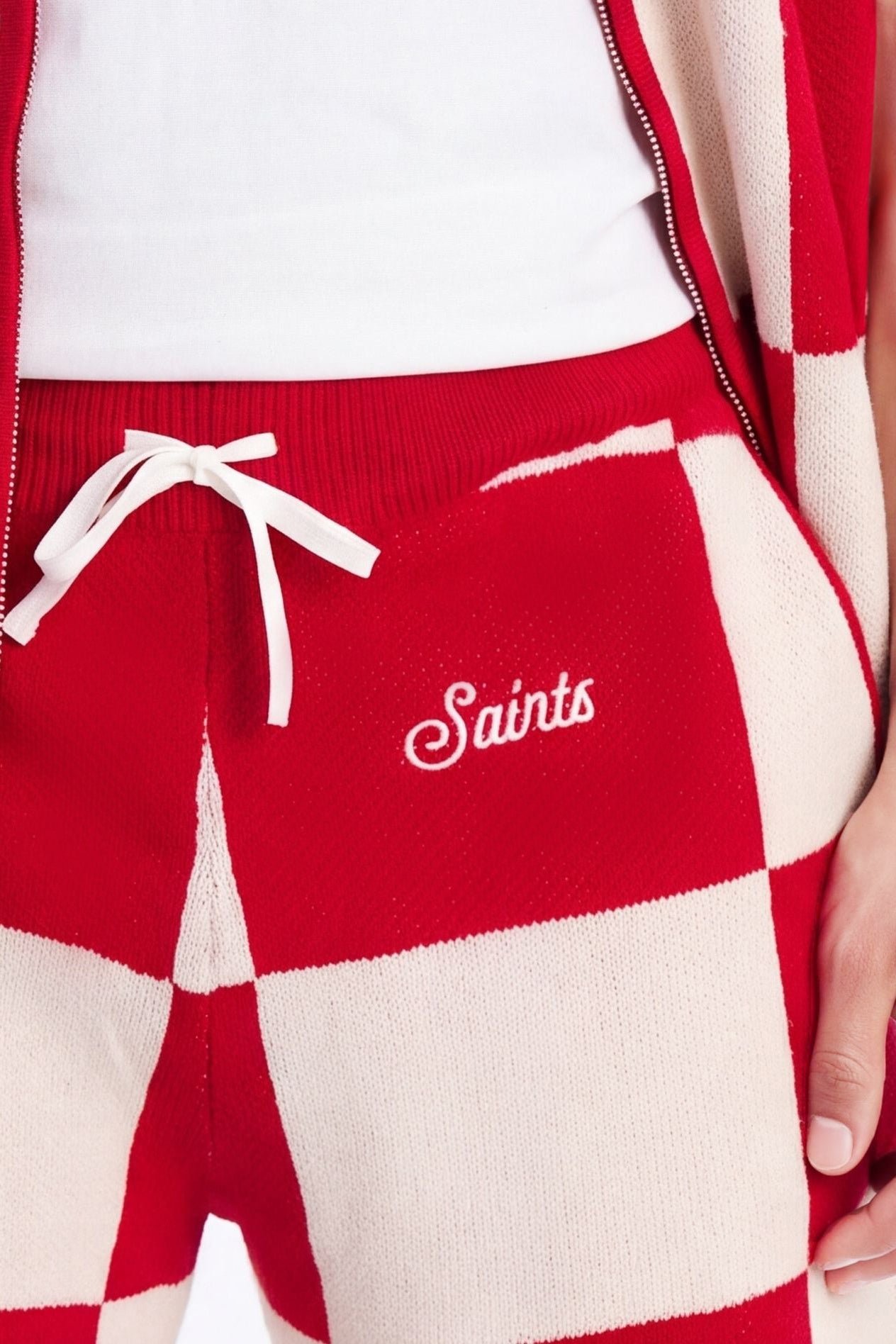 Short À Damier « Saints »