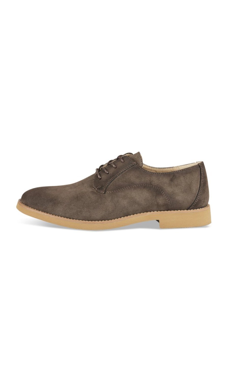 Derbies semelle gomme taupe