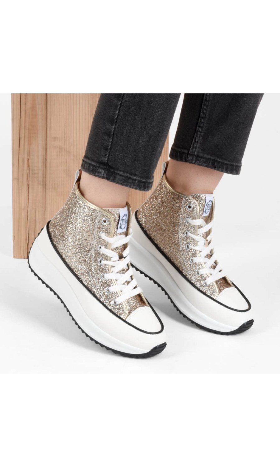 Baskets tal3in b paillettes dahbi