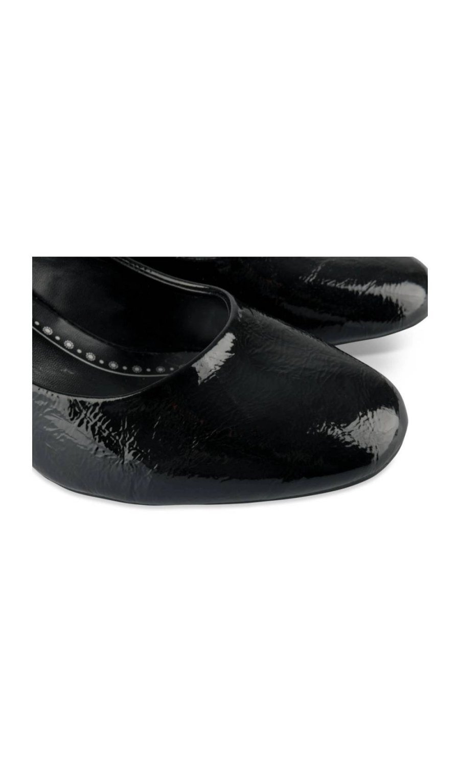 Escarpins vernis b talon carré b bout rond k7lin