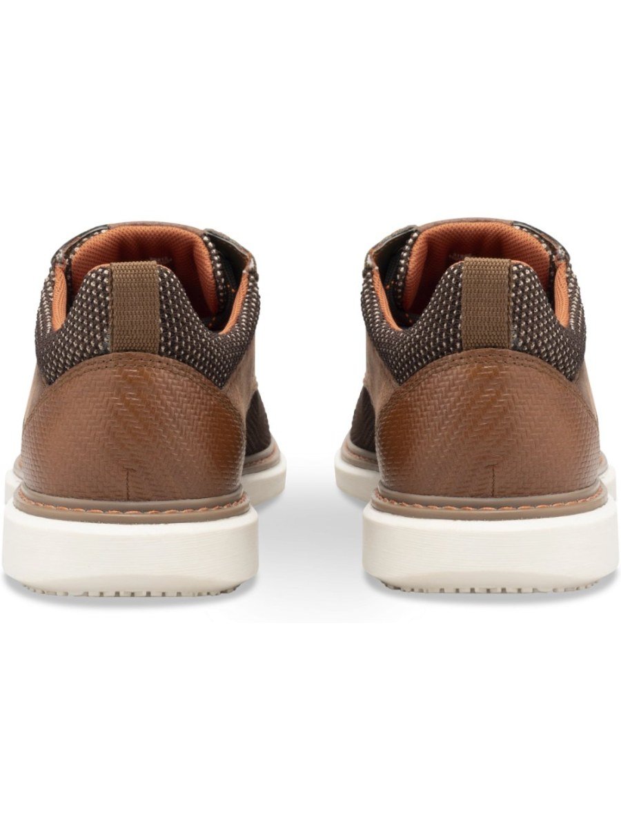 Derbies b7al mnsouj marron w beige