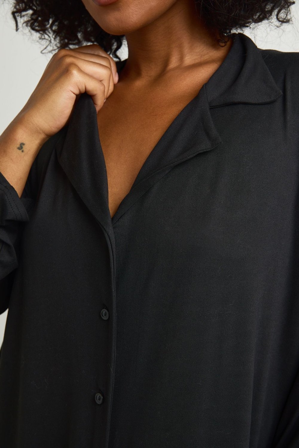 Chemise d no3as b kmam twal - Grande taille