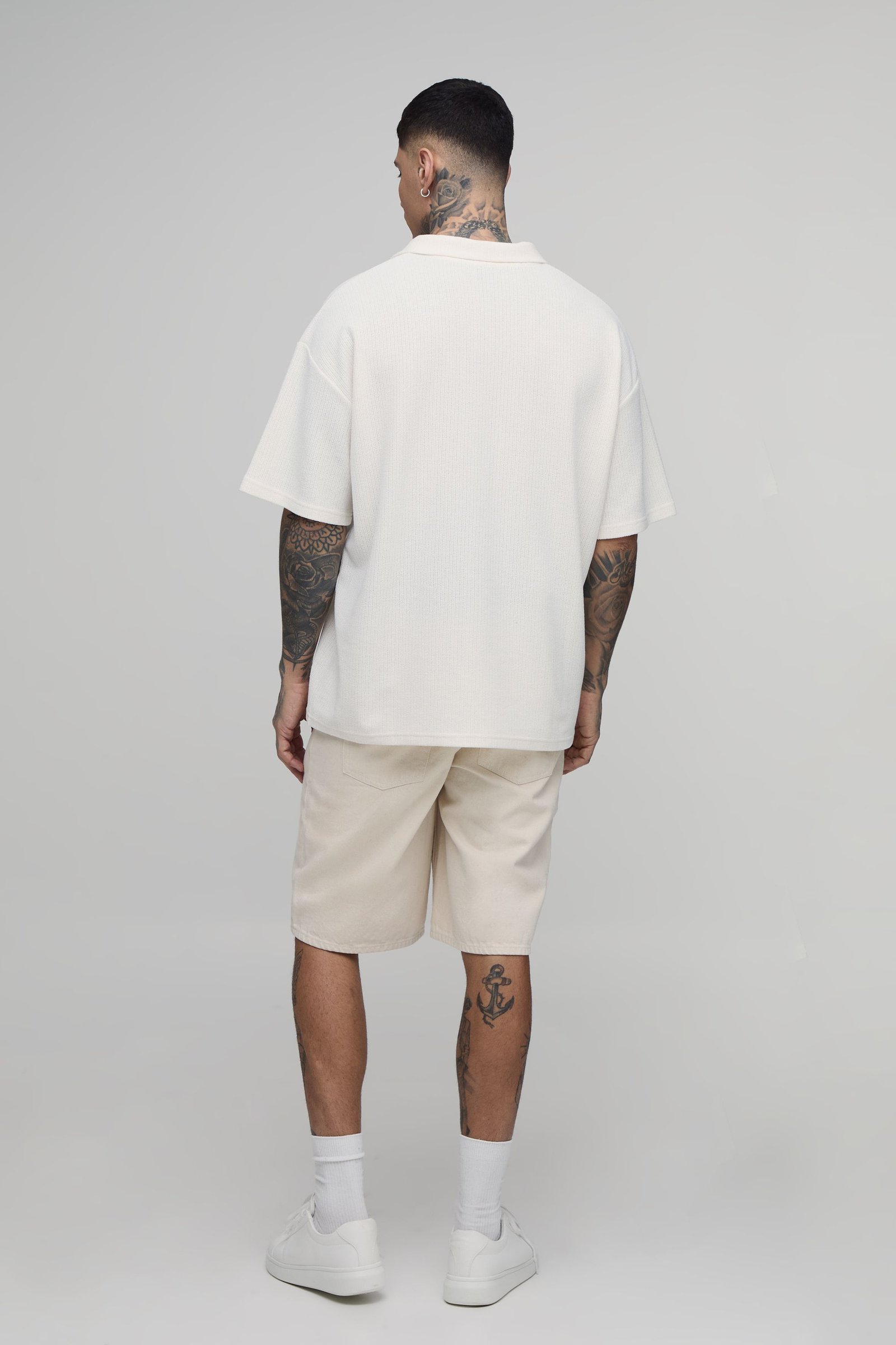 Polo oversize b col revers - Tall