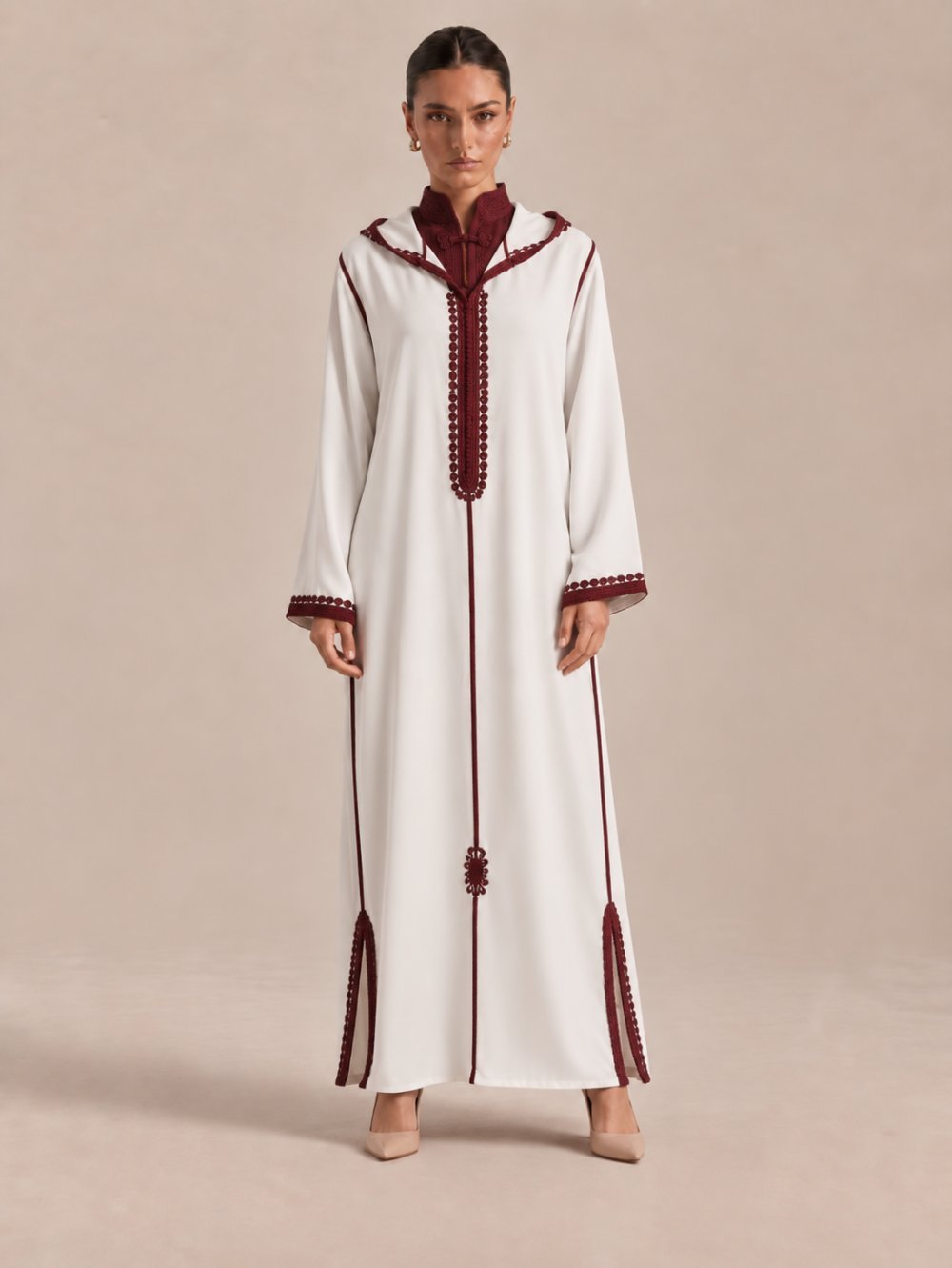Djellaba traditionnelle et pantalon