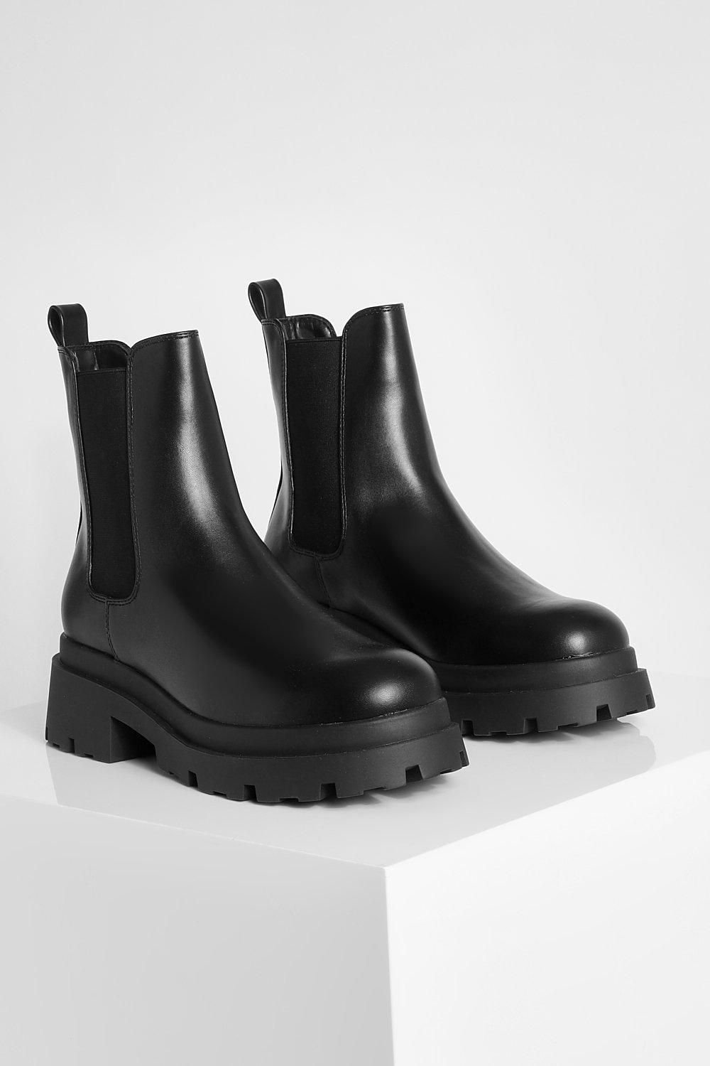 Double sole Chelsea boots