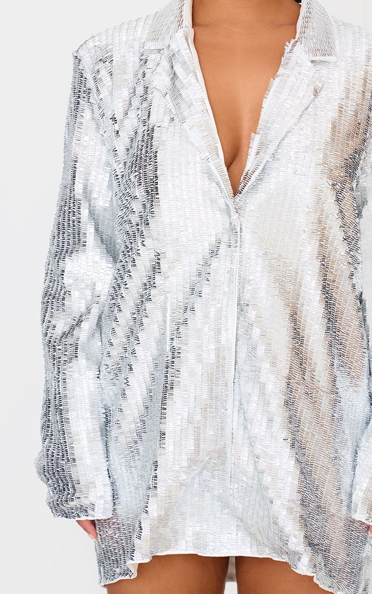Robe blazer diamantée - Grande taille