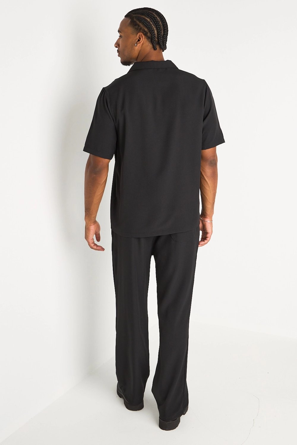 Ensemble chemise w pantalon fluide k7el