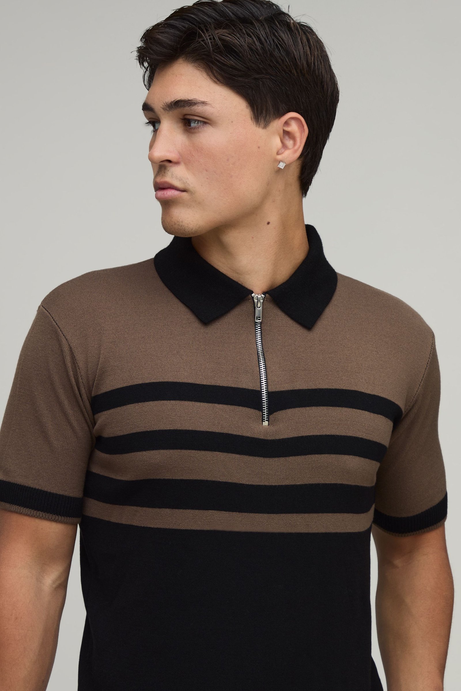 Polo triko mkhettet b zip