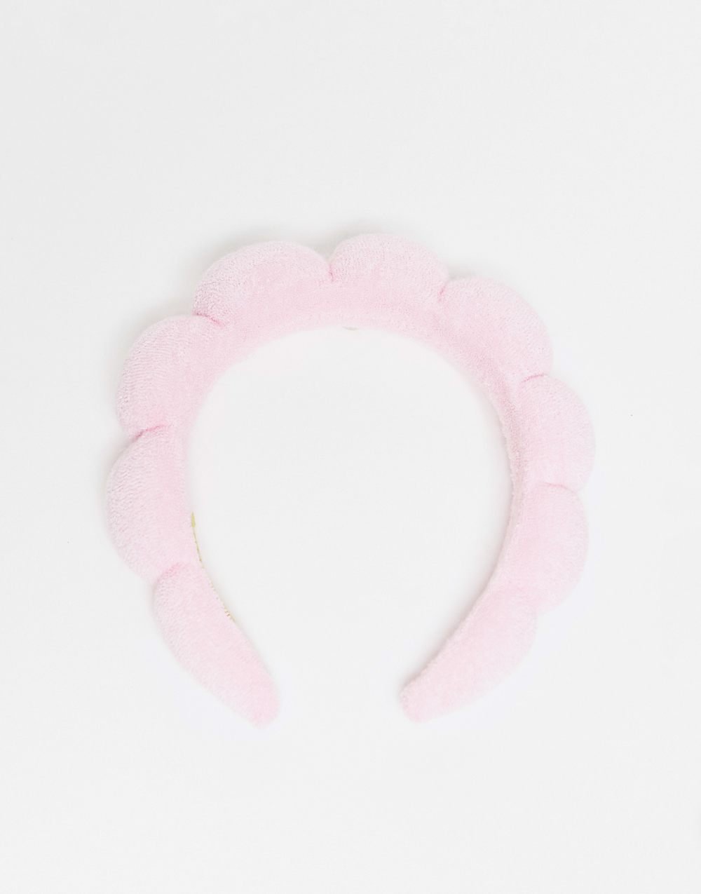 Padded headband for skincare routines - Pink