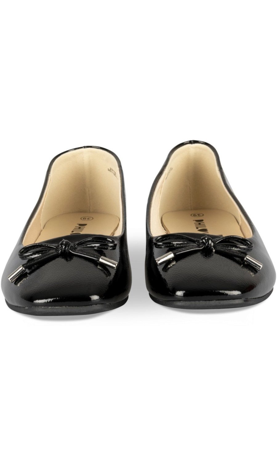 Ballerines vernies mkemmcha b fiyonka k7el
